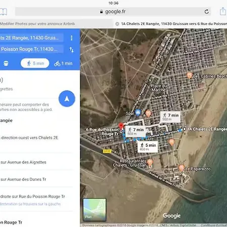Plage Des Chalets Gruissan Exterior photo